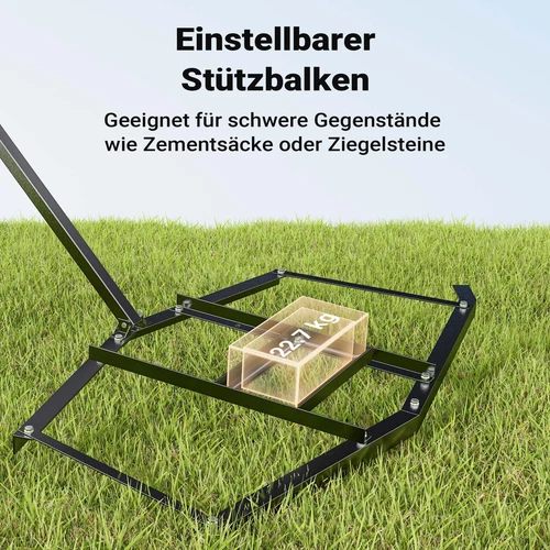 Schleppegge Wiesenegge mit verstellbaren Stangen Wiesenschleppe Rasentraktor DE - Bild 5 von 11