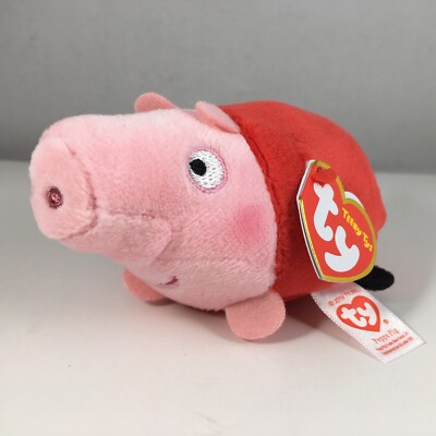 Ty Beanie Baby Teeny Tys Peppa Pig Stackable Plush (4 Inch) (Japan