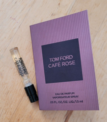 TOM FORD Cafe Rose Eau De Parfum Mini Spray 1.5ml 0.05 oz .05 NEW EDP