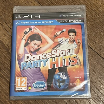 DanceStar Party Hits - Sony PS3 Playstation Move Game - Brand New