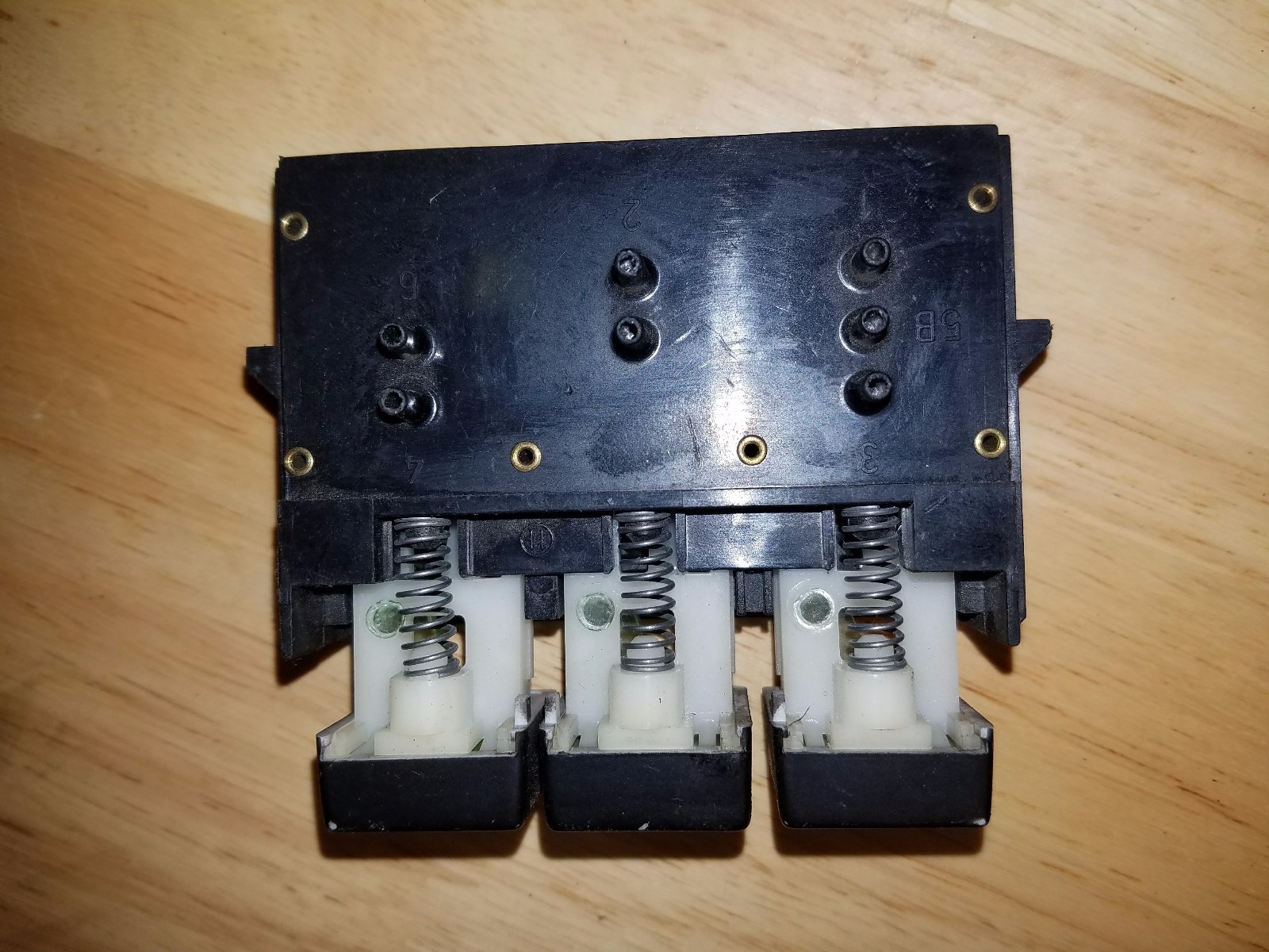 Volvo 240 242 244 Heating Climate Control 3 Button FloorDefrostRecirc