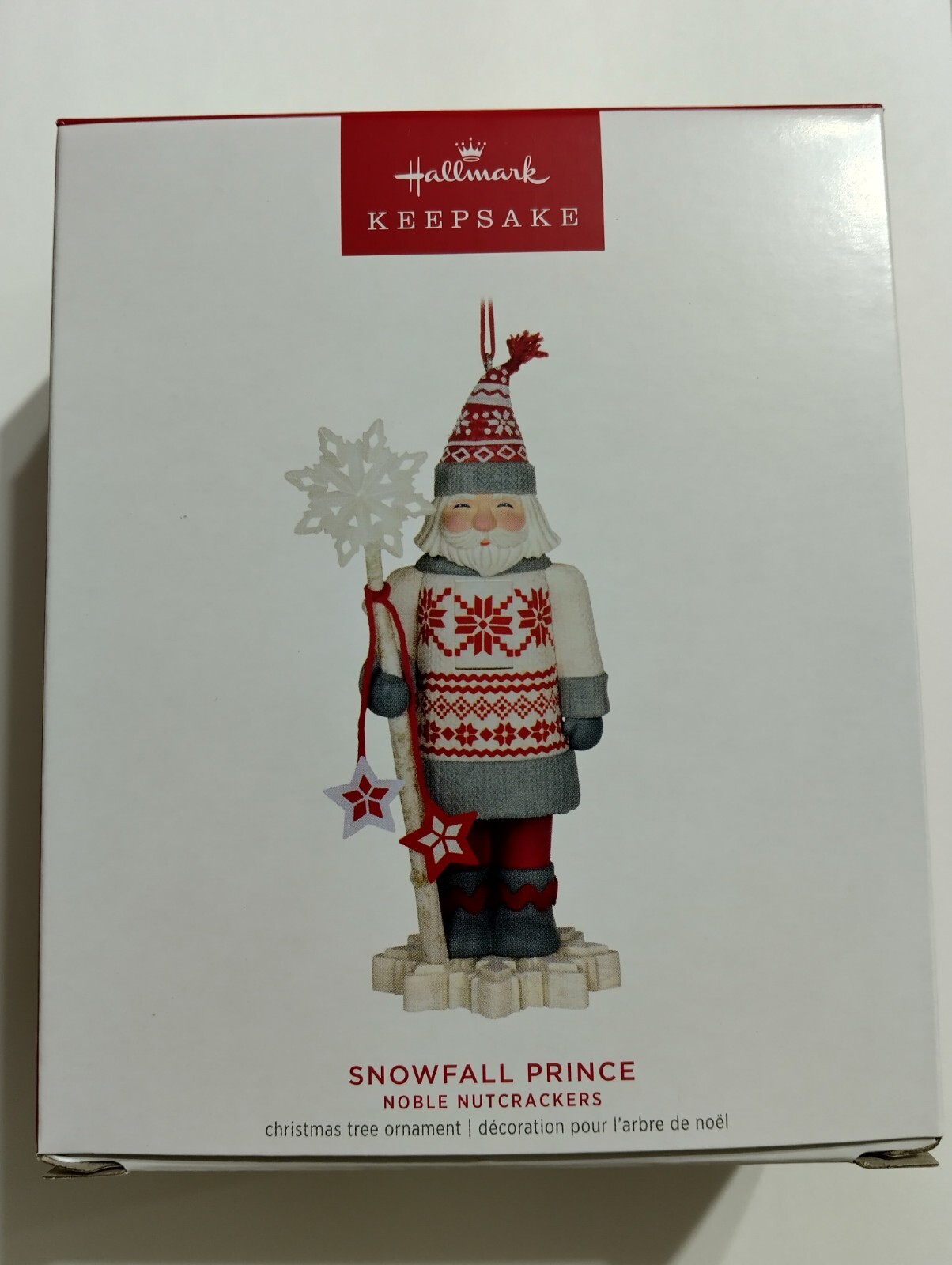 2023 Hallmark Noble Nutcracker Snowfall Prince Keepsake Christmas Ornament