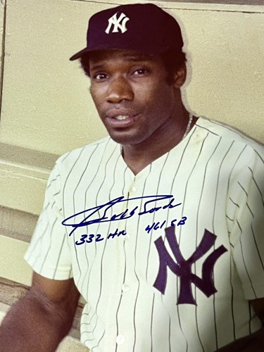 Bobby Bonds Signed NY Yankees 16 x 20 Photo PSA /Dna - Picture 2 of 3