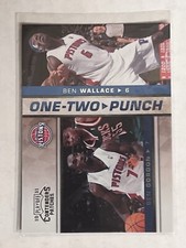 2010-11 Playoff Contenders Patches One-Two Punch #13 Ben Gordon/Ben Wallace