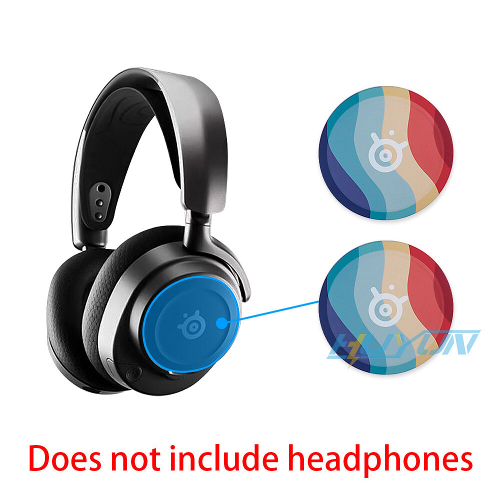 1Pair Magnet Side Covers for SteelSeries Arctis Nova Pro 1Pair Magnet Side Covers for SteelSeries Arctis Nova Pro
