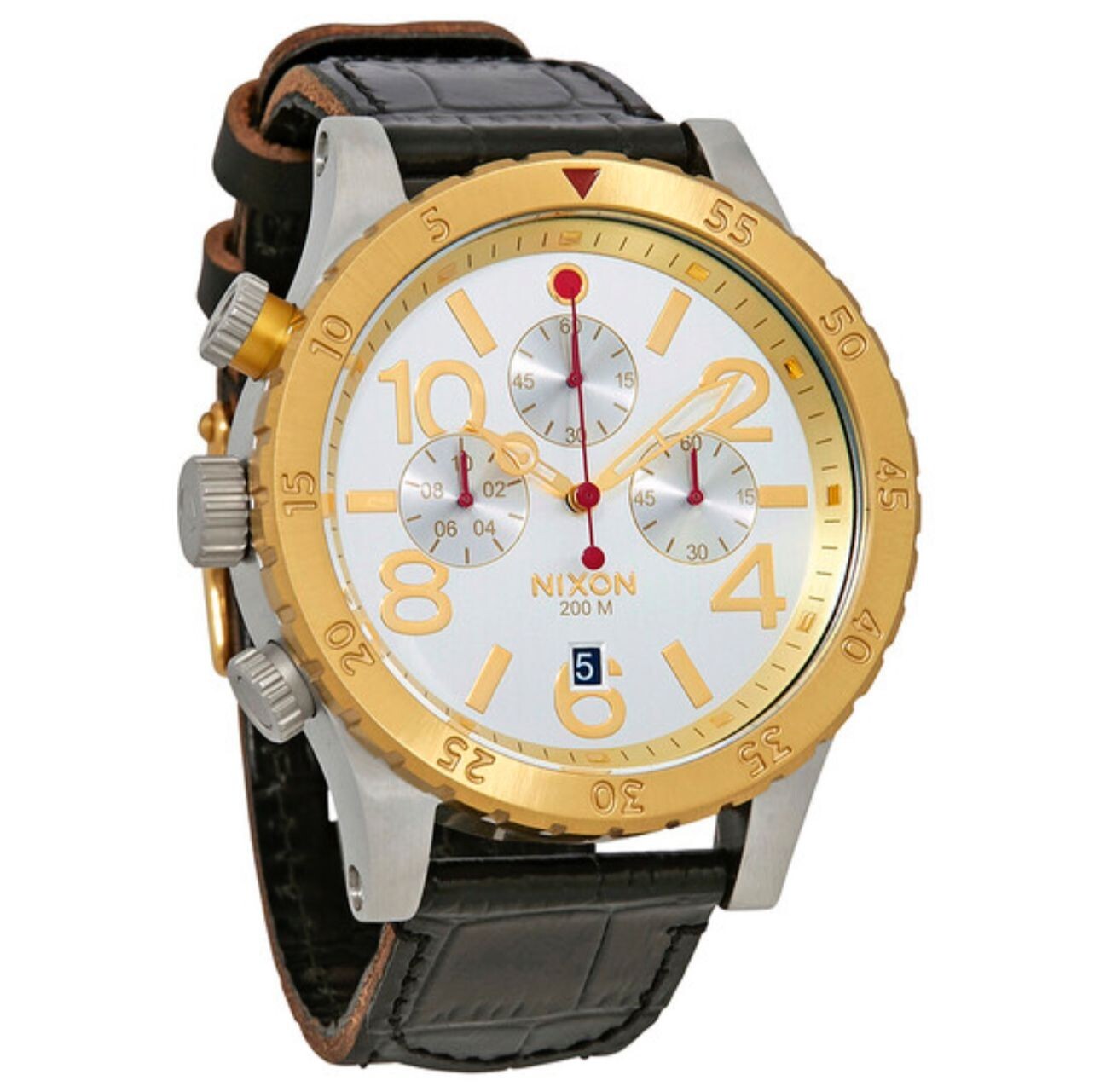 Nixon keep it fresh the 48-20 chrono 200M stainless steel japan movement 14 A-S