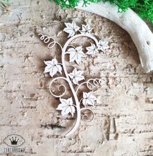 TL55 Set Leaves Leaf Ivy Branch Chipboard Cardboard Craft Shapes Embellishment