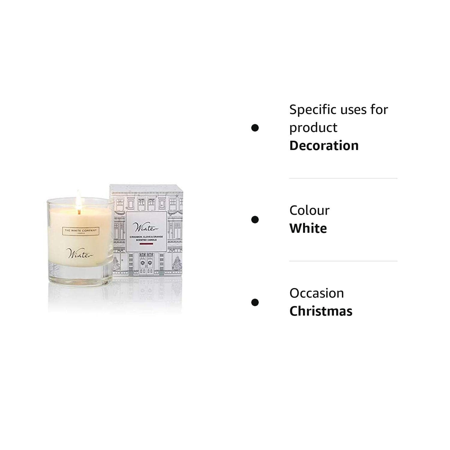 The White Company Winter Candle 5051214186528 eBay