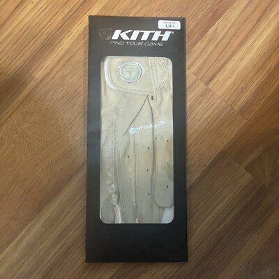Kith Taylormade 2024 Golf Glove Beige Large Left Hand | eBay