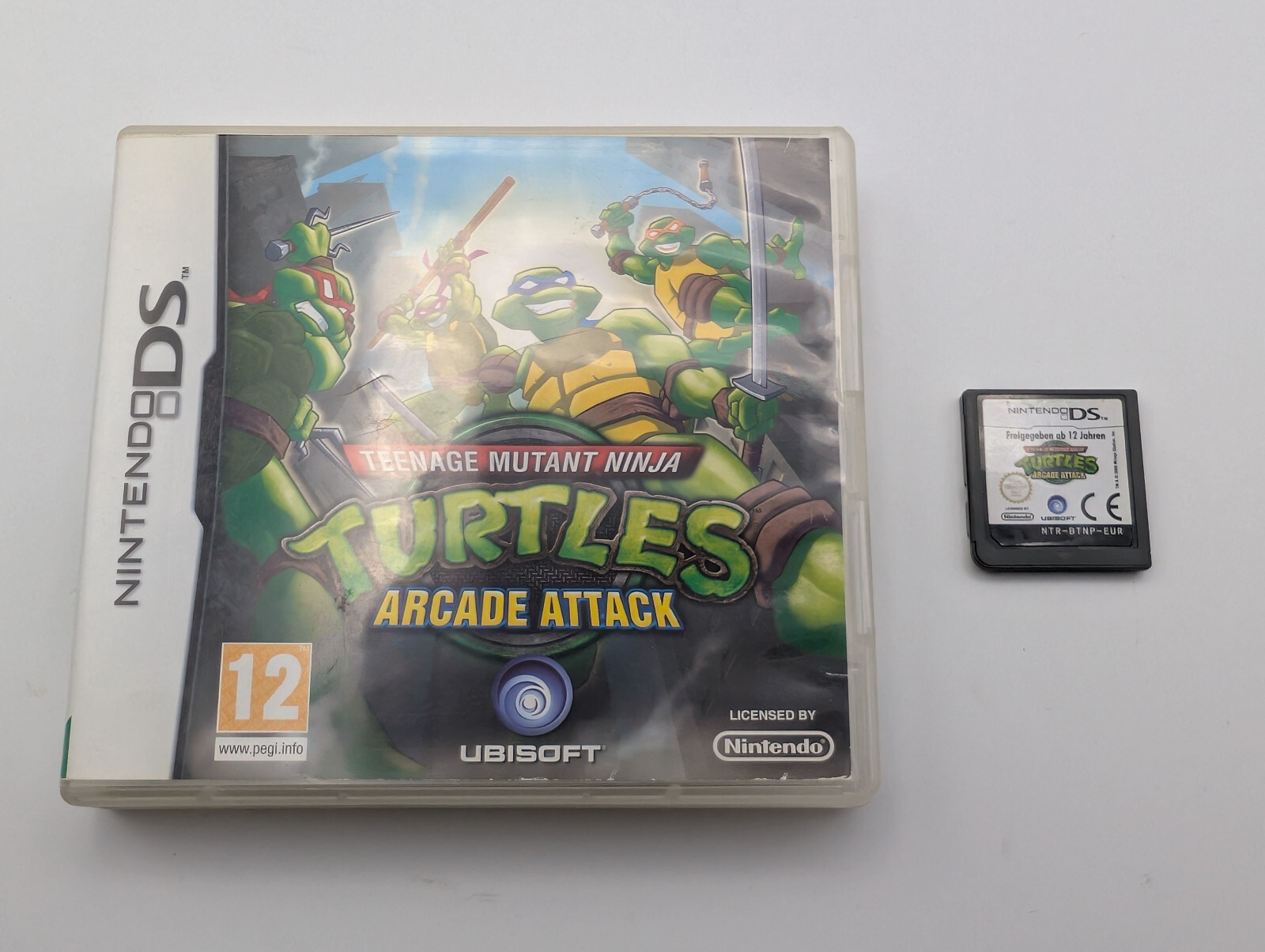 Teenage Mutant Ninja Turtles Arcade Attack - Nintendo DS Game - TMNT 2DS 3DS DSi