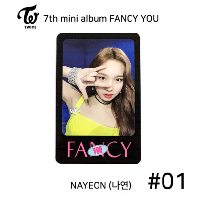 TWICE 7th mini album FANCY YOU Official Photocard NAYEON | eBay