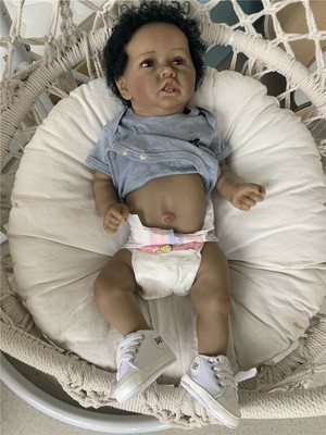 african american full body silicone babies