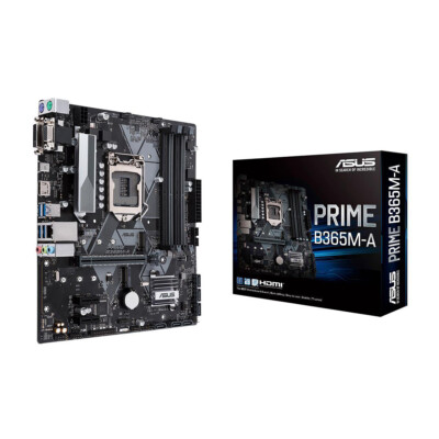 ASUS PRIME B365M-A LGA-1151 DDR4 M.2 Support HDMI SATA 6Gbps mATX Motherboard