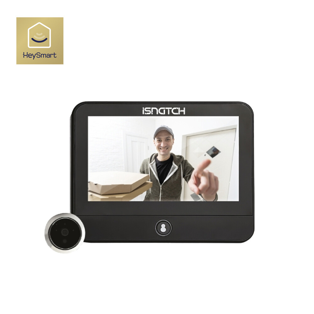 OFFERTA Spioncino Smart Wi-Fi ISNATCH HeyDoor Monitor 4.3"