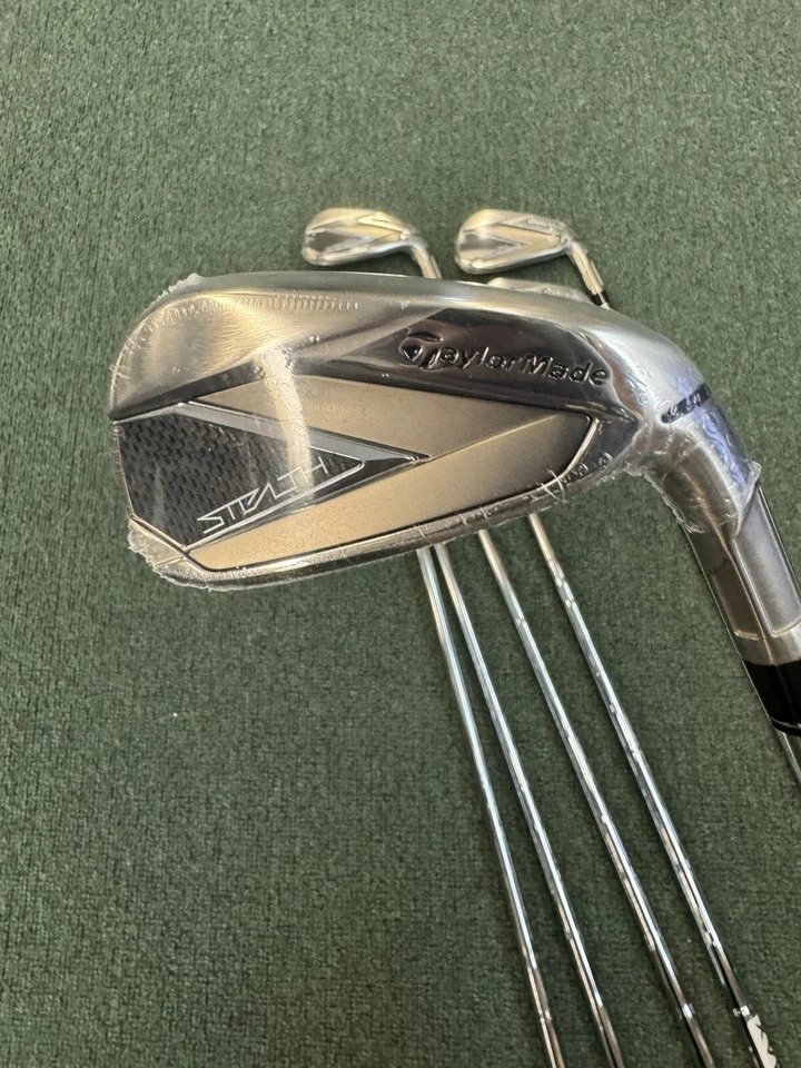TAYLORMADE STEALTH IRONS 7 PC SET #5-PW,AW KBS MAX MT 85 STL Stiff Flex - Image 2 of 4