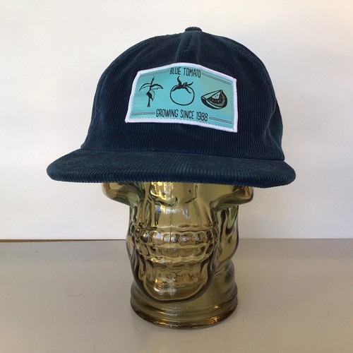 Blue Tomato Blue Corduroy Snapback Hat 