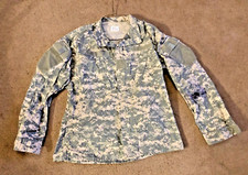 Military ACU Medium Regular Shirt Digital US ARMY Hunting Work Men Boys 705