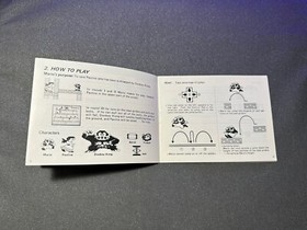 Donkey Kong Classics Nintendo NES Manual de instrucciones Folleto solamente