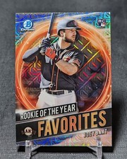 Joey Bart Rookie Of The Year Favorites Card Mega Box Mojo Refractor 2021 Bowman