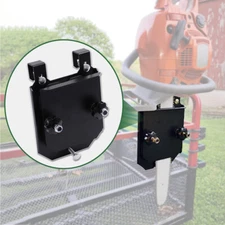TIEWARDS Chainsaw Mount Holder Universal ,Chainsaw Carrier Steel ATV UTV Tractor