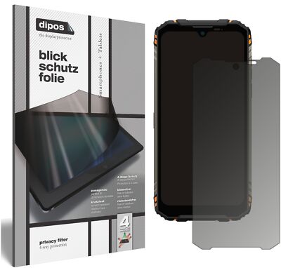 Dipos 2X Pellicola Protettiva Antiriflesso Per Doogee S60 - Opaca, Anti-impronta, Made In Germany - 5