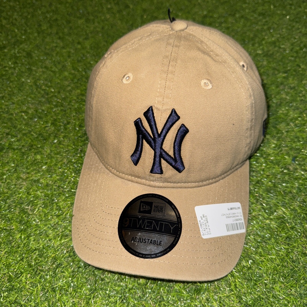 New York Yankees Hat Cap Strapback Tan 47 Brand Dad Hat Baseball