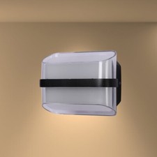 Image of Decorative Modern Up Down Triple-source LED Wall Light 4000K 12W