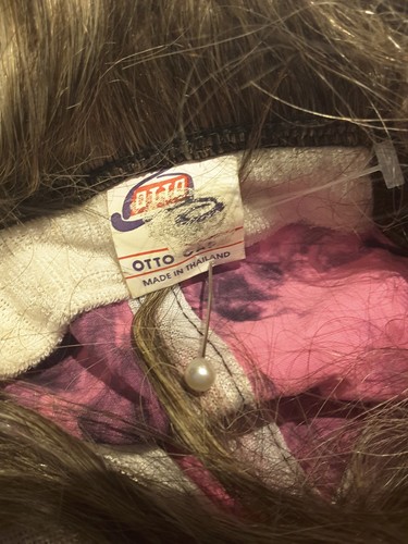 1990s OTTO CAP FORMER HIPPIE WIG CAP GRUNGE VINTAGE surfer - Picture 5 of 9
