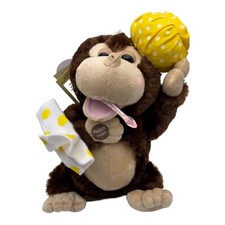 PBC Monkey Plush Stuffed Animal Fever Feverish Freddie Sings Moves HTF READ