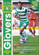 2007/08 YEOVIL TOWN V NOTTINGHAM FOREST 29-09-2007 LEAGUE 1