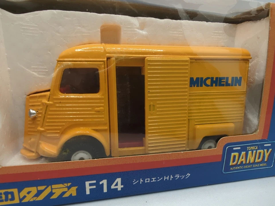 Tomica Dandy 1:43 Japón F14 Citroen Tipo H Michelin Diecast Modelo Furgoneta En Caja Foto 2 de 4