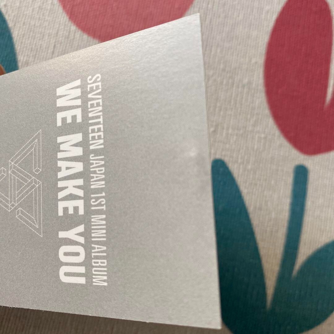 SEVENTEEN Japan 1st mini album we make you Joshua Photocard