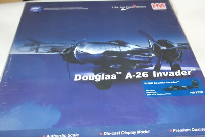 HOBBY MASTER 1:72 DOUGLAS B-26K COUNTER INVADER AD64-646 609TH SOS 59TH SOW 1969