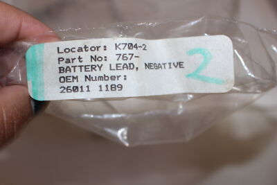 KAWASAKI NINJA EX250 ZX750 ZX7 ZX900 NEGATIVE BATTERY CABLE