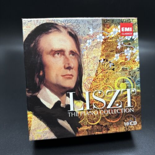 Liszt Klaviersammlung, Cziffra Watts Hough Ogdon [EMI 10 CD Box Set] IN DER NÄHE NEUWERTIG - Bild 1 von 9