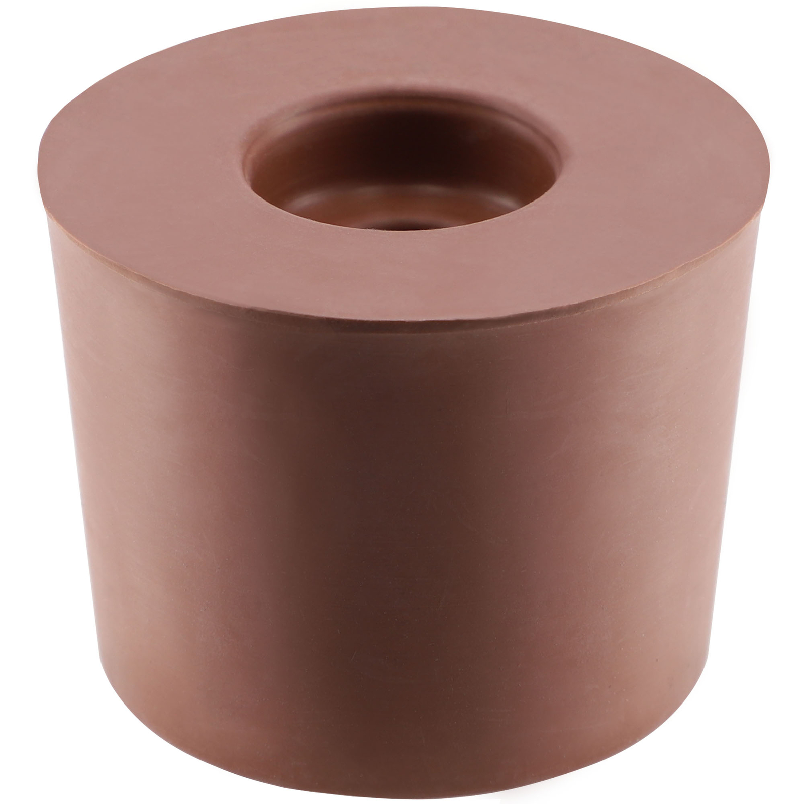 Tapón de goma KADAX, corcho con agujero para orificios de fermentación, 4,5 cm