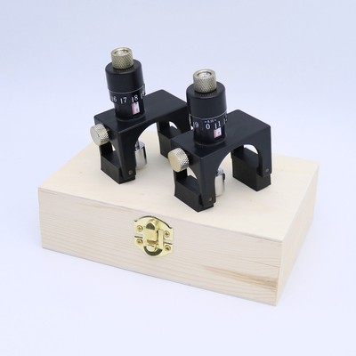 2pcs Adjustable Magnetic Planer Blade Knife Setting Jig 