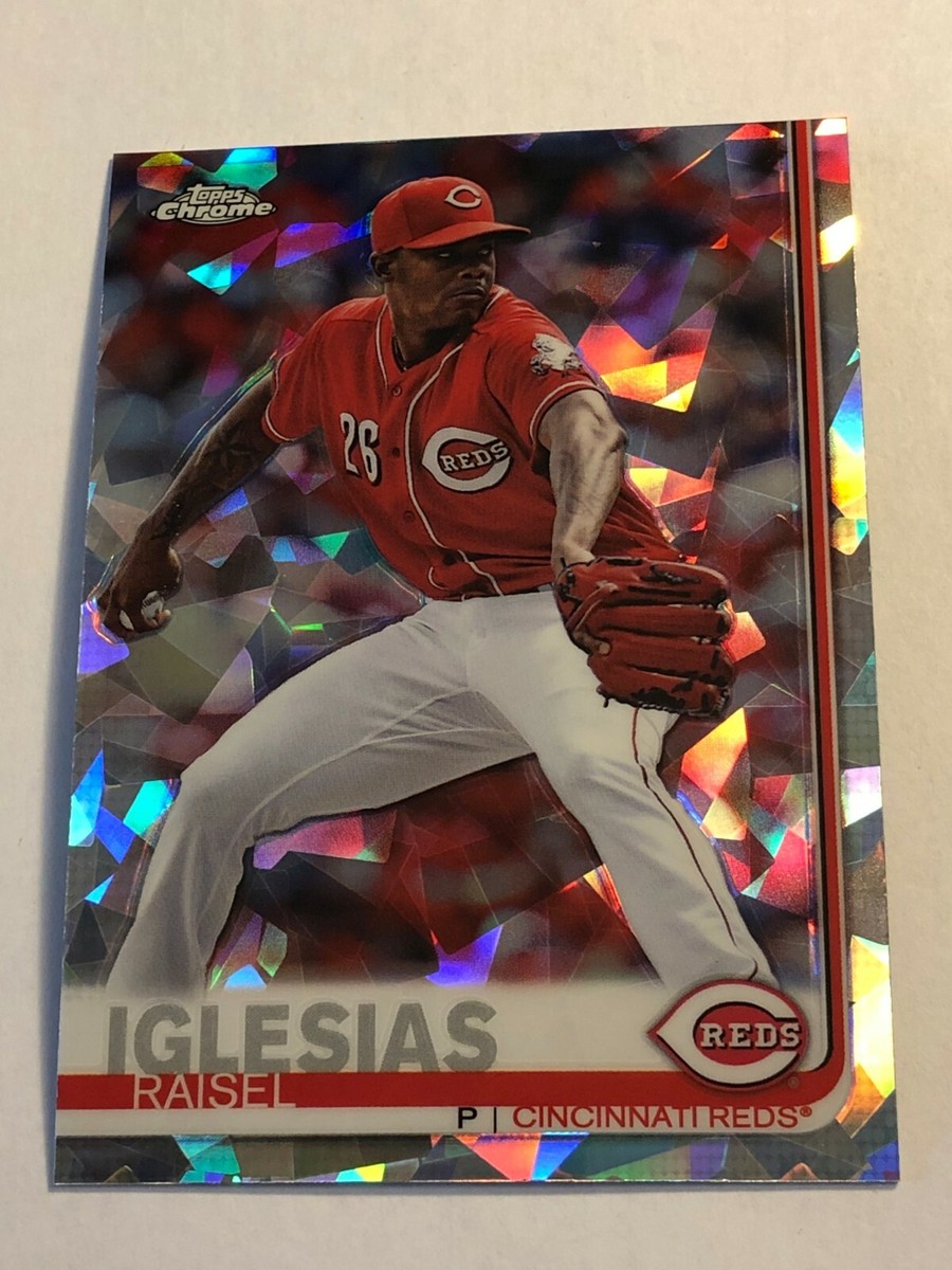 レイチェルページ 2019 Topps Chrome Sapphire Raisel Iglesias #465 Cincinnati Reds