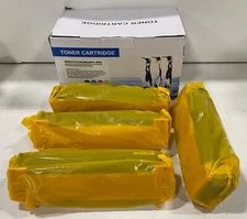 OnlyU Compatible Toner 4 Pack - black, cyan, magenta, yellow