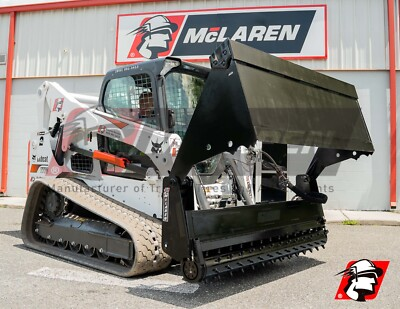 #ad 72quot; Power Rake Bucket Attachment Soil Conditioner Harley Rake for JCB $12140.00