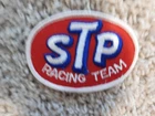 STP Racing Team Patch 3.25 x 2.25 Racing Race Car Motor Oil Red White