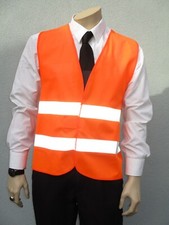 Warnweste Safety Vest  incl. Aufbewahrungstasche KFZ Warn Weste  ex Bundeswehr