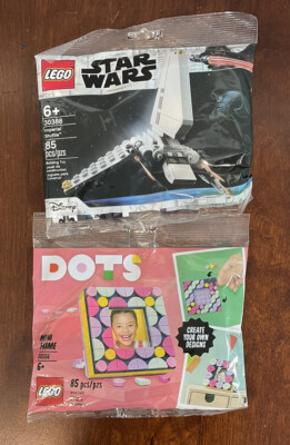 LEGO Imperial Shuttle Building Kit (148 Pieces) Sealed - Retired Dots Frame New