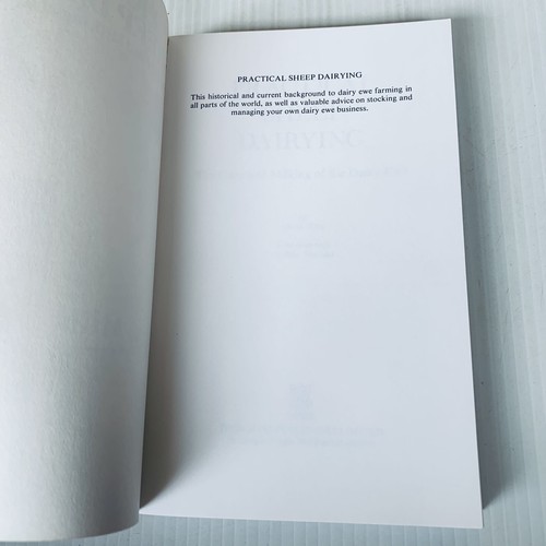 Practical Sheep Dairying Milking Of The Dairy Ewe By Olivia Mills Softcover 1982 - Picture 7 of 17