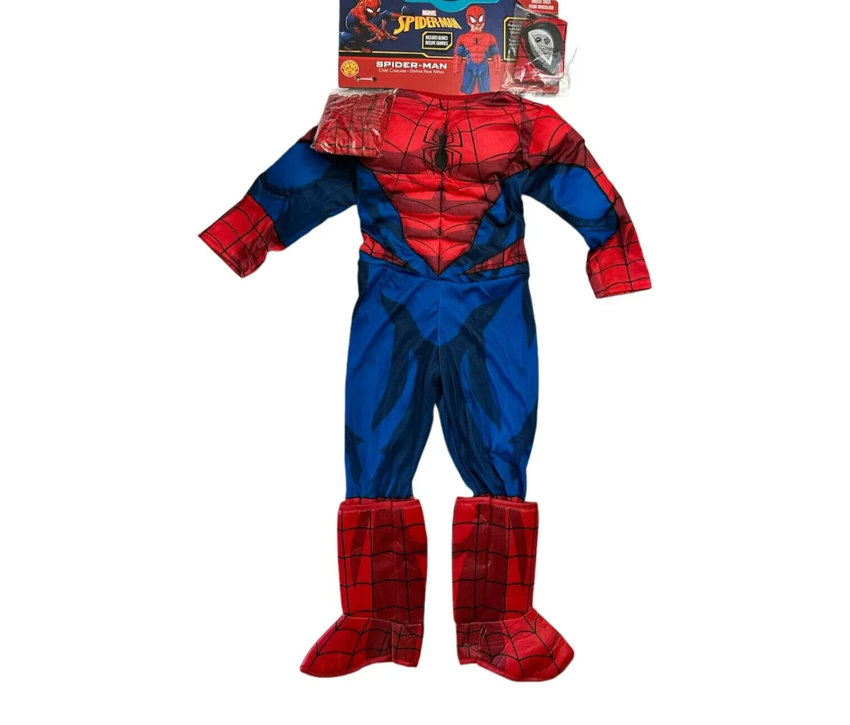 Rubie' s Masquerade UK 881308M Rubies`s Disfraz infantil de Spiderman Musculoso