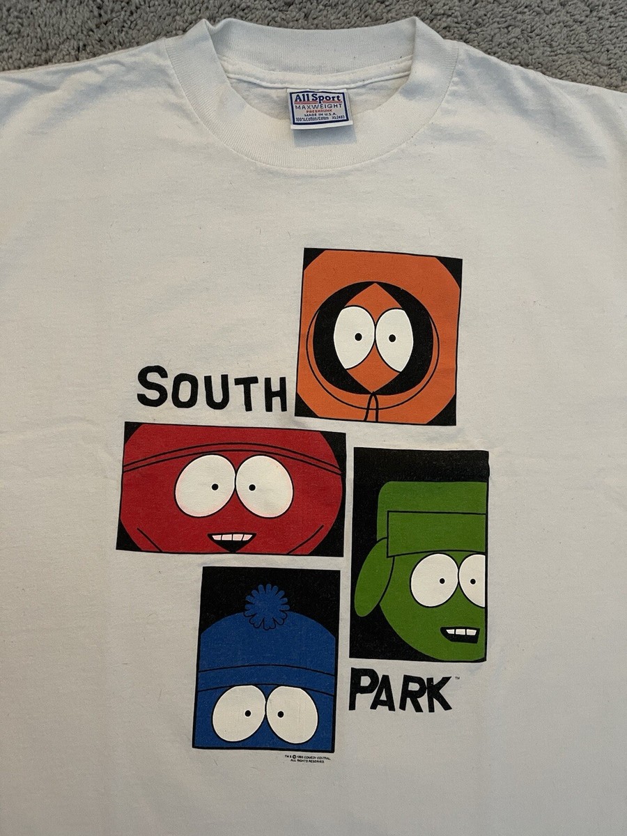 Vintage South Park Men's XL 1999 Comedy Central Promo T Shirt | eBay