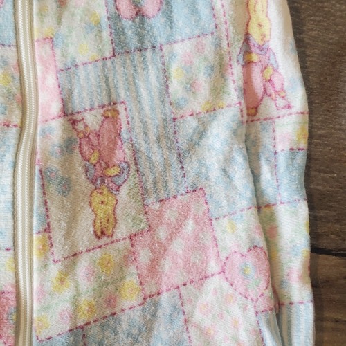 Peter Rabbit Flannel Footie Sleeper Pajamas Baby Girl 6 To 12 Months Beatrix Pot - Picture 4 of 8