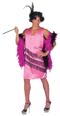 Männerballet Kostüm Herren Charleston rosa Karneval Fasching KK