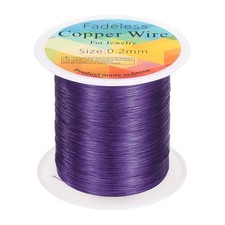 wire 328ft 32 Gauge Copper Craft Wrapping Wire, Purple