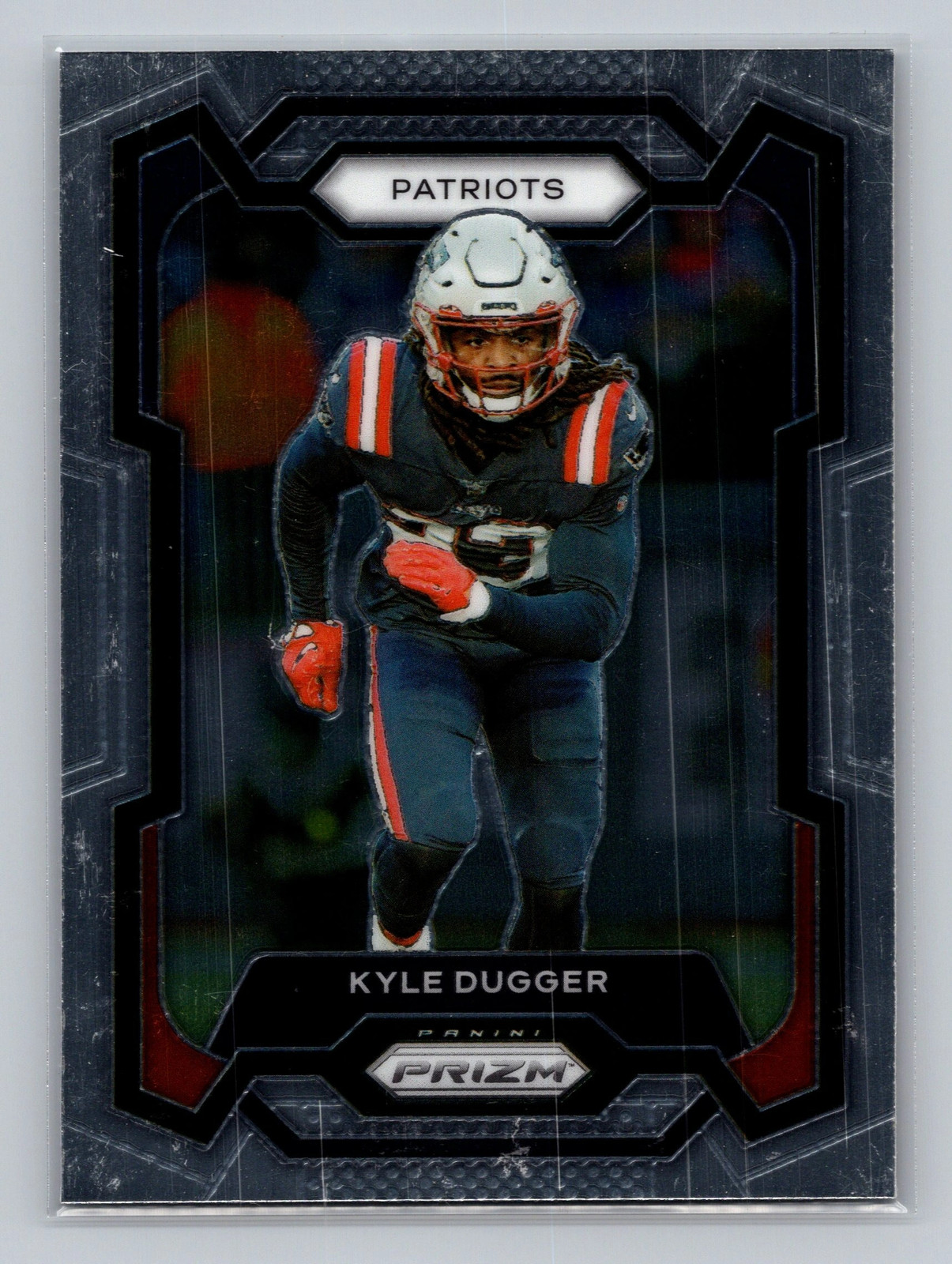2023 Kyle Dugger Prizm #205 Patriots Football Panini NM